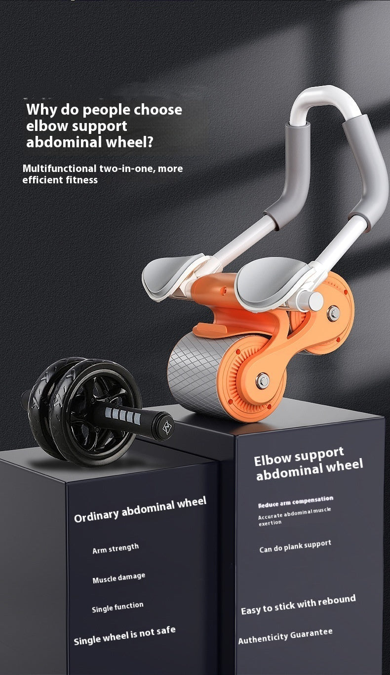 Elbow Support AB Roller – Core Strength Trainer for Home Workouts