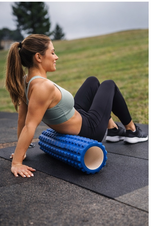 ElevateFit Recovery Roller™ – Deep Tissue Foam Roller for Faster Muscle Recovery