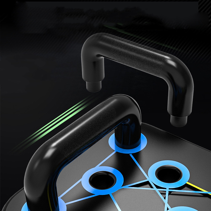 ElevateFit PushForce Pro™ – Color-Coded Push Up Board for Chest, Shoulders & Arms